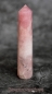 Preview: Hexenshop Dark Phönix Rosenquarz Obelisk Halbedelstein 43g